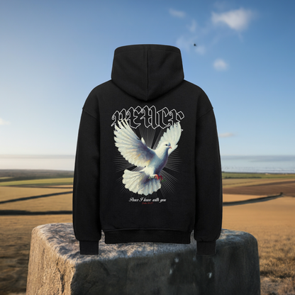 PEACE I LEAVE WITH YOU Oversized Hoodie